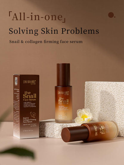 Dr Rashel Snail Face Serum – Advanced Hydration & Skin Repair Treatment for Radiance, Firmness, and Blemish Control