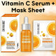 Dr.Rashel Vitamin C Face Serum &  Dr.Rashel Vitamin C Silk Mask  bundle  deal