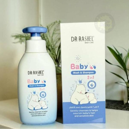   Dr.Rashel Baby 2 in 1 Wash & Shampoo 300ML