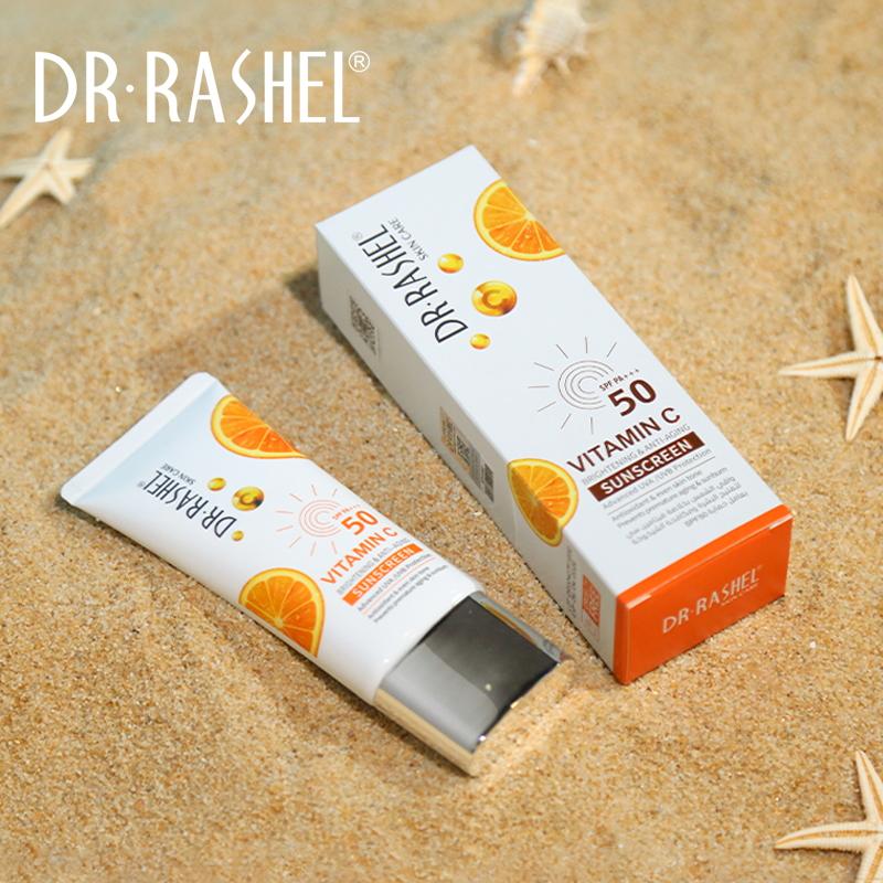   Dr Rashel Vitamin C Brightening & Anti Aging Suncream SPF50 - 50GM