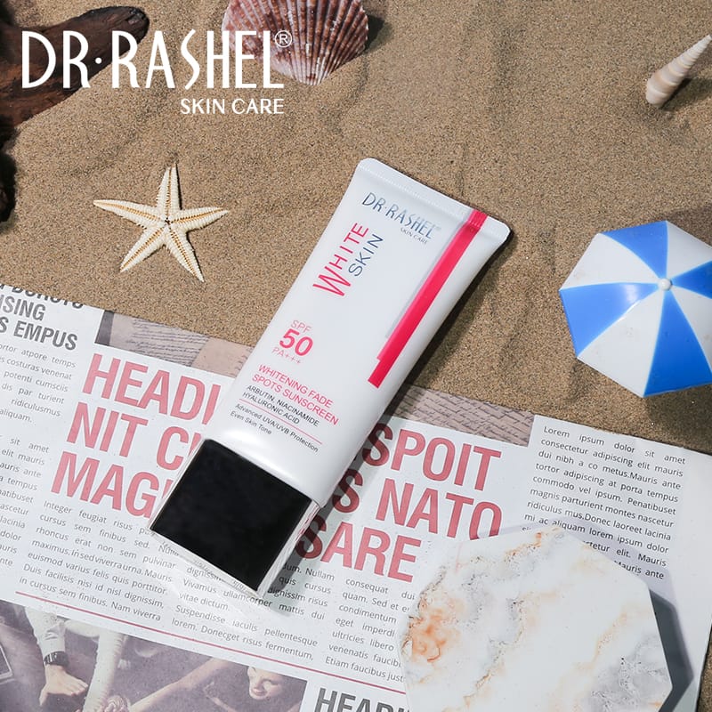 Dr Rashel Whitening Fade Spots Sunscreen SPF 50 PA+++ 50G