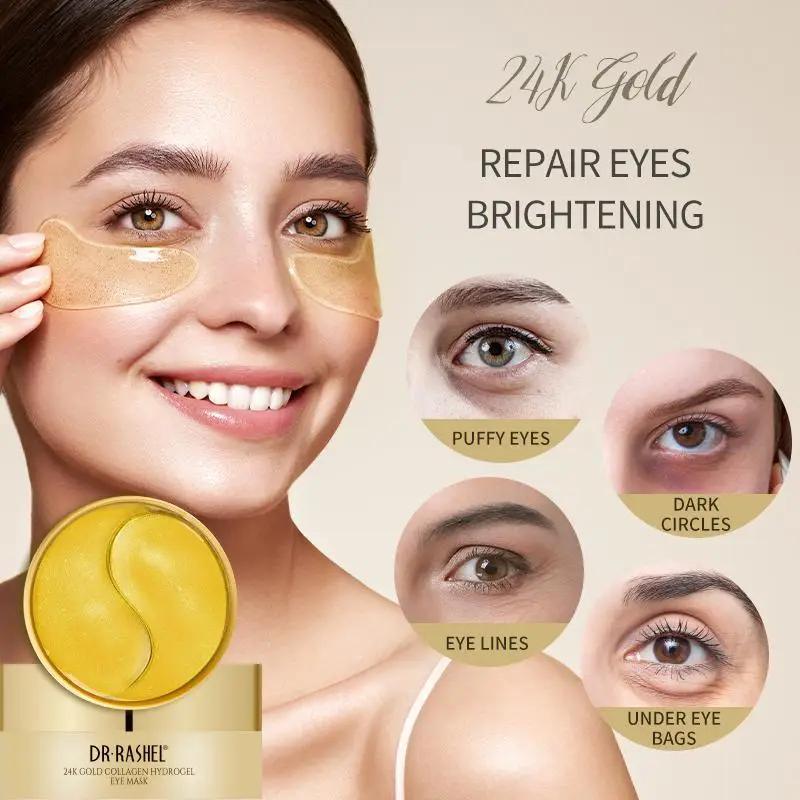 Dr.Rashel 24K Gold Collagen Hydrogel Eye Mask 60pcs