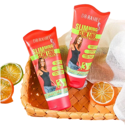   Dr.Rashel 3 in 1 Chili Slim Line Hot Cream with Seaweed Collagen & Chili Formula For Slim Fit - 150gms