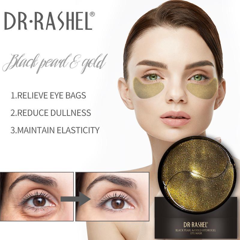 Dr.Rashel Black Pearl &amp; Gold Hydrogel Eye Mask 60pcs