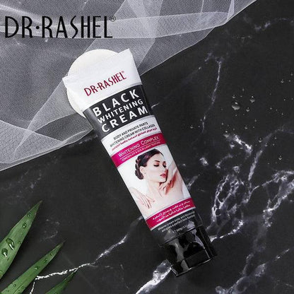 Dr.Rashel Black Whitening Cream with Collagen for Body and Private Parts for Girls & Women - 100ml - Dr Rashel Official
