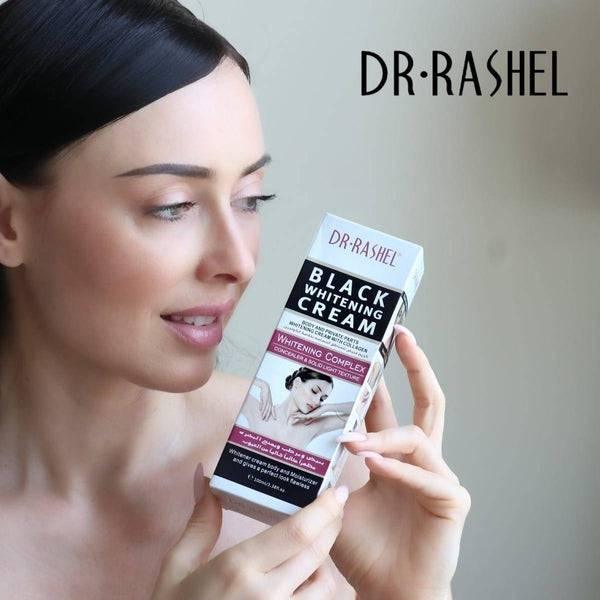 Dr.Rashel Black Whitening Cream with Collagen for Body and Private Parts for Girls &amp; Women - 100ml