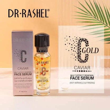 Dr.Rashel C Gold Caviar Multi Effect Renewal Face Serum for Anti Wrinkle - 30g - Dr Rashel Official