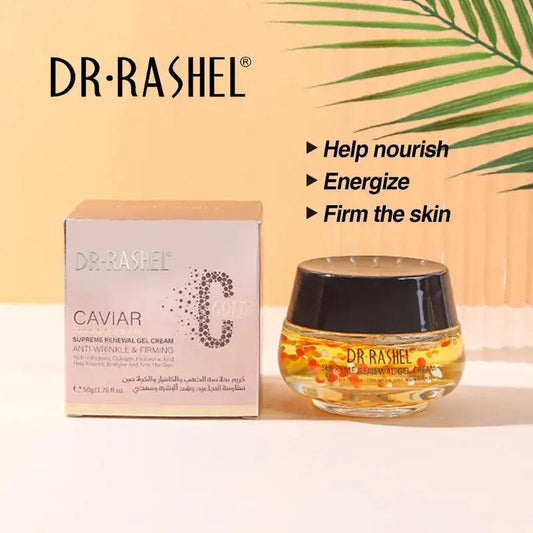 Dr.Rashel C Gold Caviar Supreme Renewal Gel Cream for Anti Wrinkle & Firming - Dr Rashel Official