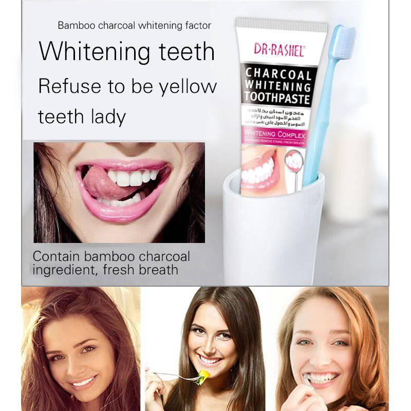 Drrashel Charcoal Whitening Toothpaste 