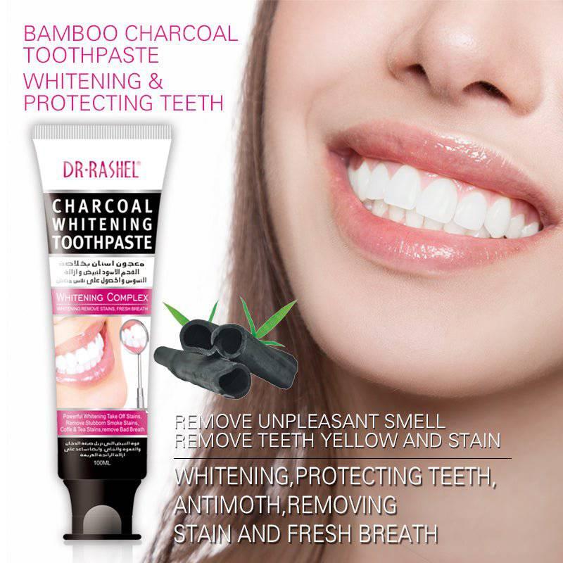   Dr.Rashel Charcoal Whitening Toothpaste 100ml