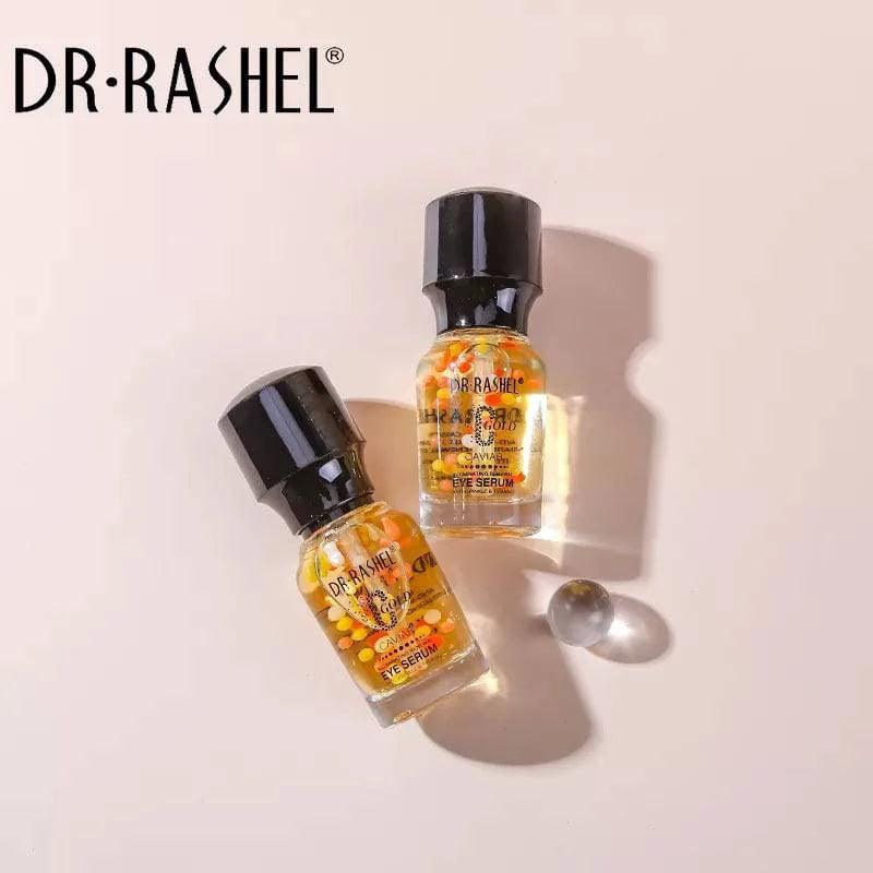 Dr.Rashel Gold Caviar Collagen Anti Wrinkle &amp; Firming Series - Gel Cream - Face Serum - Eye Serum - Pack of 3