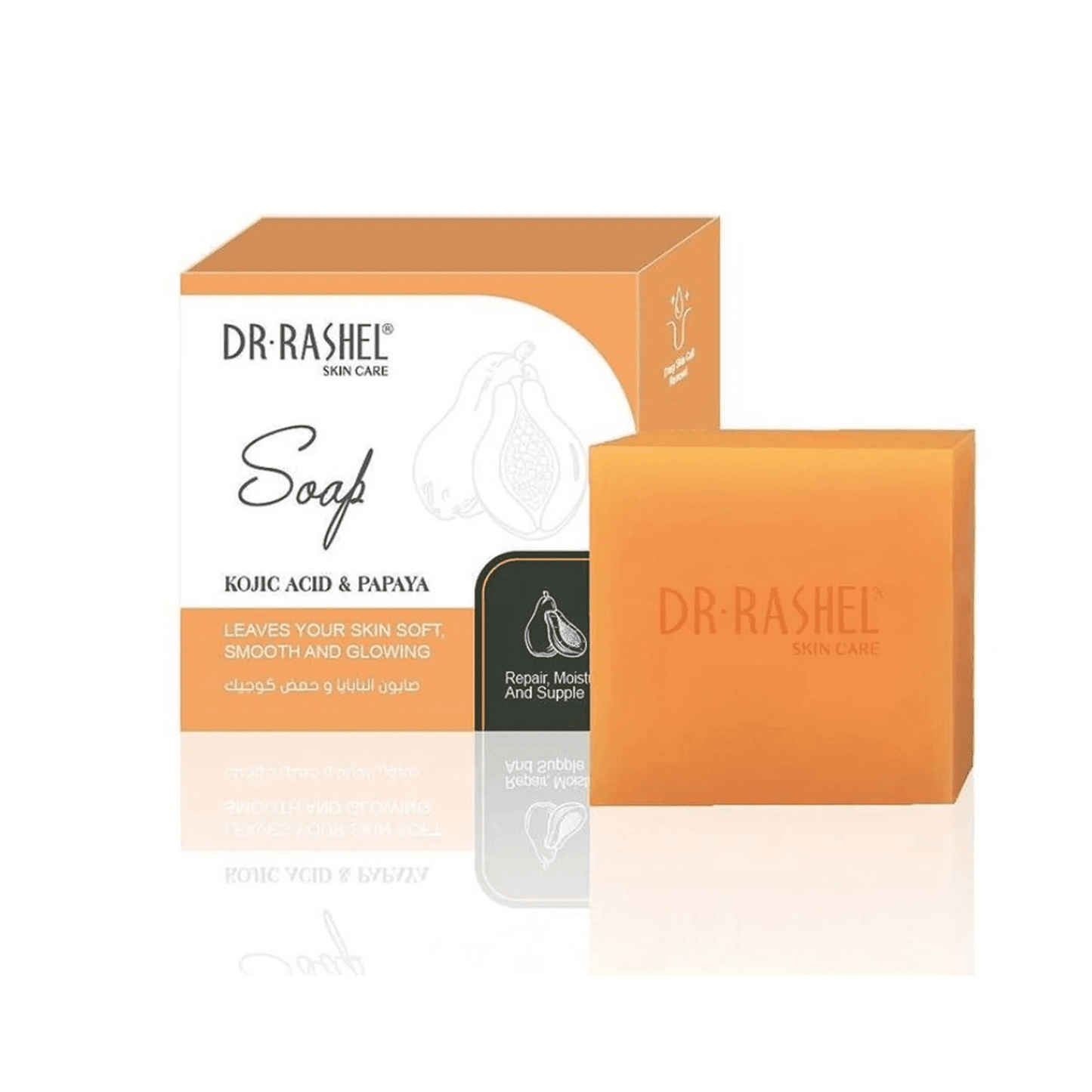   Dr.Rashel Kojic Acid And Papaya Soap for skin soft and glowing