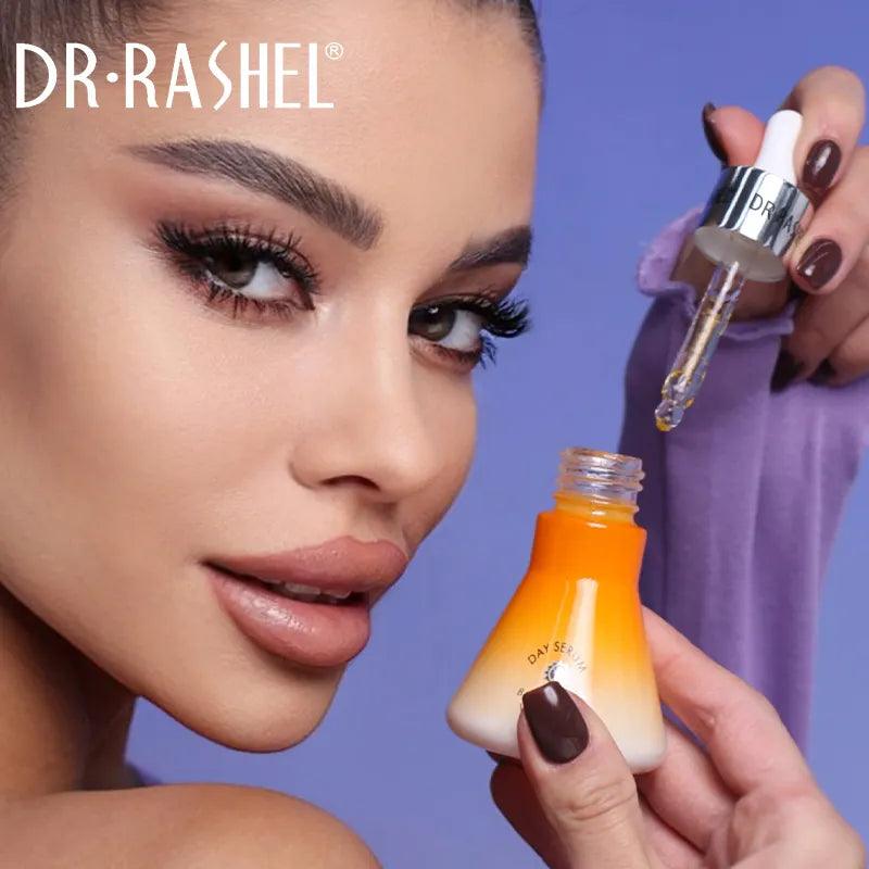 Dr.Rashel Vitamin C & Rentinol Day & Night Face Serum - Pack Of 2 - Dr Rashel Official