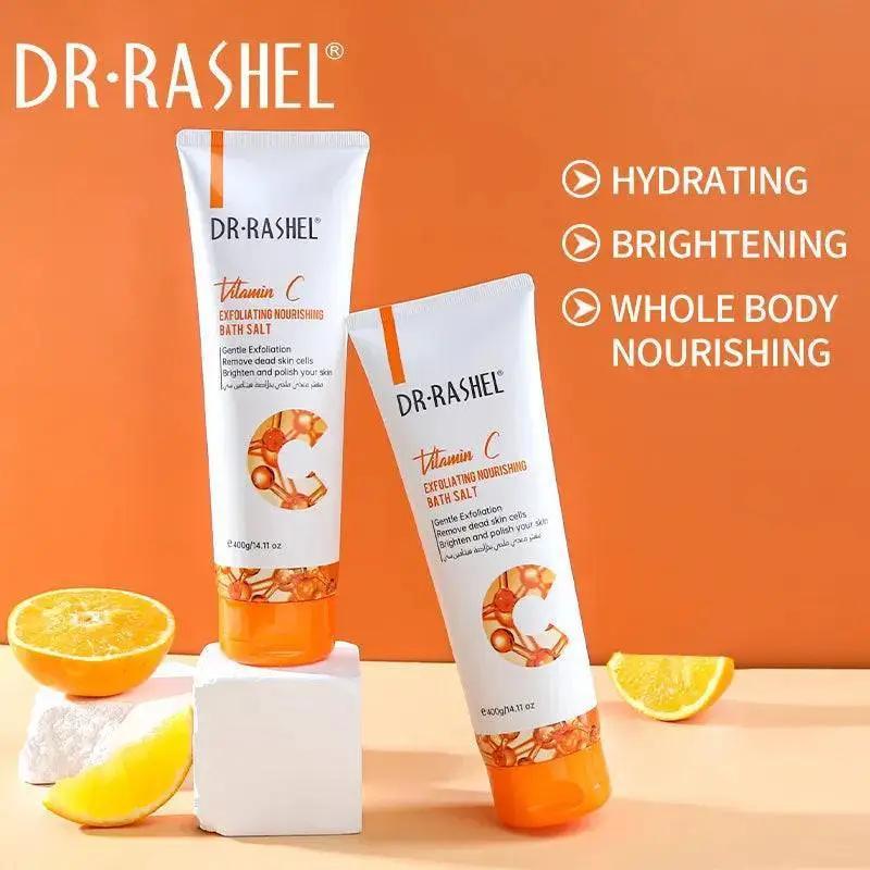 Dr.Rashel Vitamin C Exfoliating Nourishing Bath Salt - 400g - Dr Rashel Official