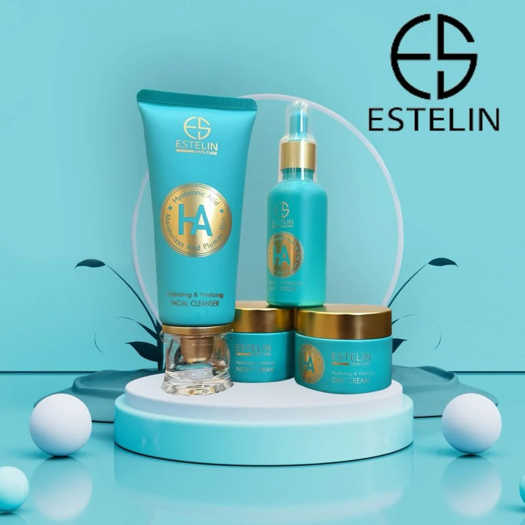   Estelin Skin Care Set Hydrating & Vitalizing 4 Piece Set