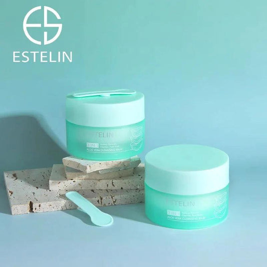   Estelin 3 In 1 Aloe Vera Soothing & Moisturizing Cleansing Balm - 100g