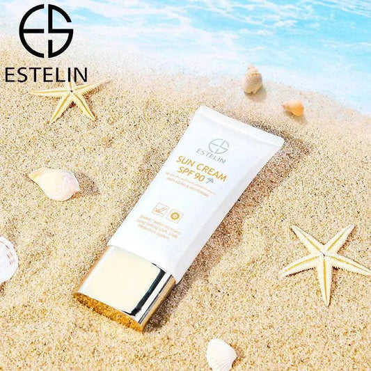 ESTELIN Anti-aging and Whitening Sun Cream SPF90 Face Cream Sunscreen - Dr Rashel Official