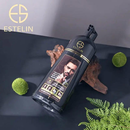   Estelin Collagen & Argan Oil Hair Color Shampoo - 400ML