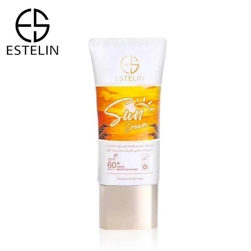 ESTELIN Hyaluronic Moisturizing اور Repairing Sun Cream SPF60+