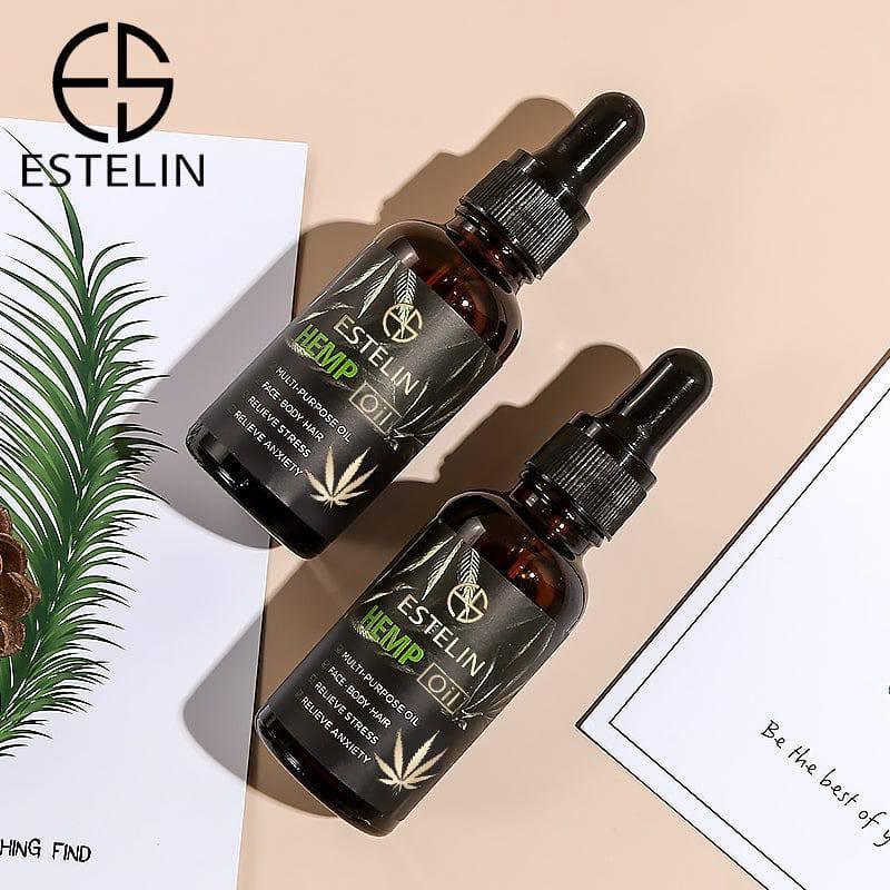 Estelin Multi purpose Face Body & Hair Hemp Oil - 30ml