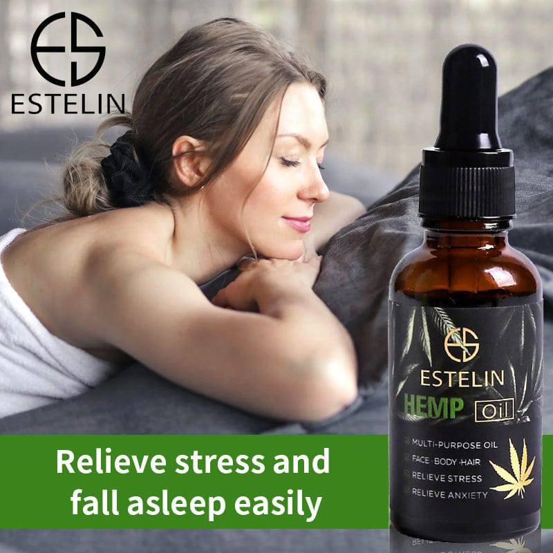 Estelin Multi purpose Face Body & Hair Hemp Oil - 30ml