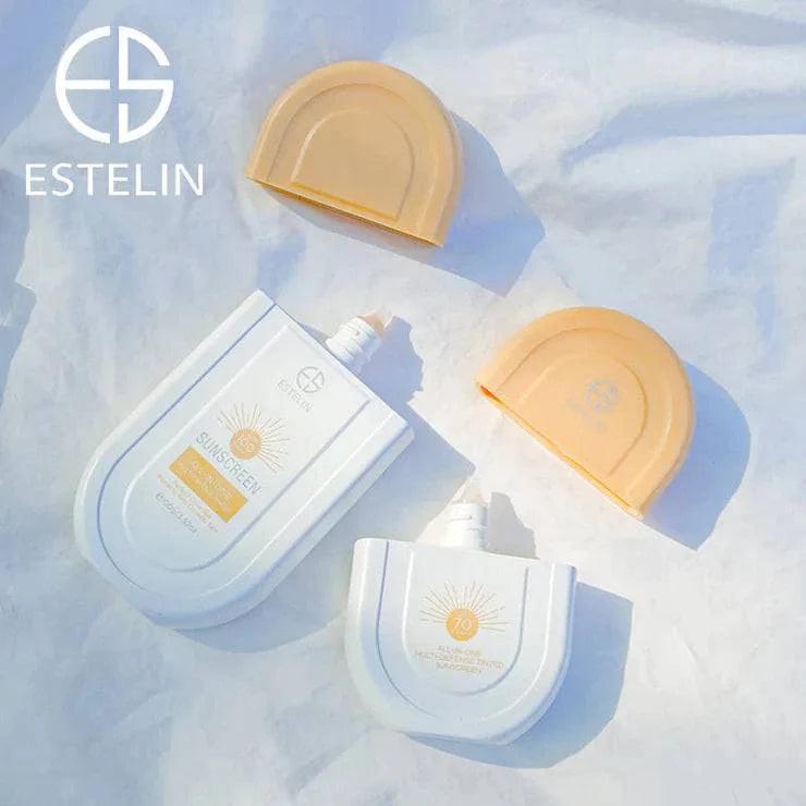   Estelin Sunscreen All-In-One Multi-Defense Tinted SPF 100 PA+++ 100G