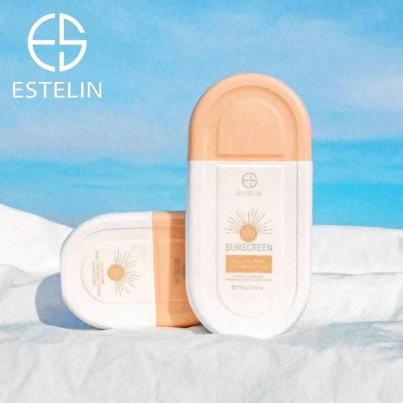   Estelin Sunscreen All-In-One Multi-Defense Tinted SPF 100 PA+++ 100G