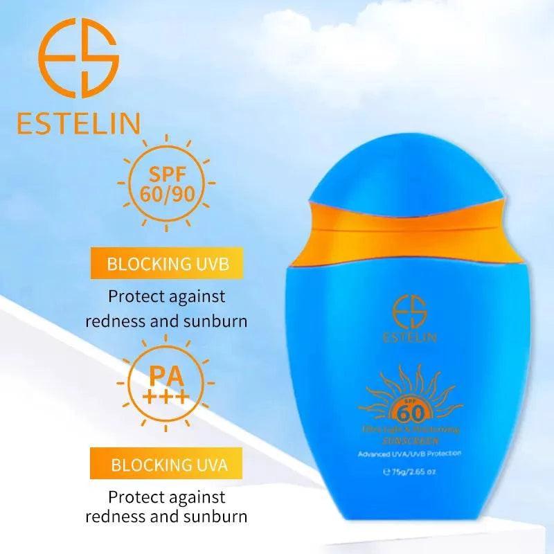 ایسٹیلن الٹرا لائٹ اور موئسچرائزنگ سن اسکرین SPF 60 PA+++ 75G