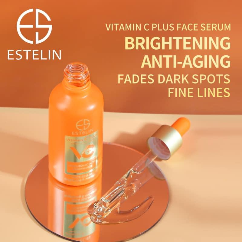 Estelin Vitamin C Plus Hyaluronic Acid Niacinamide Face Serum - Dr Rashel Official