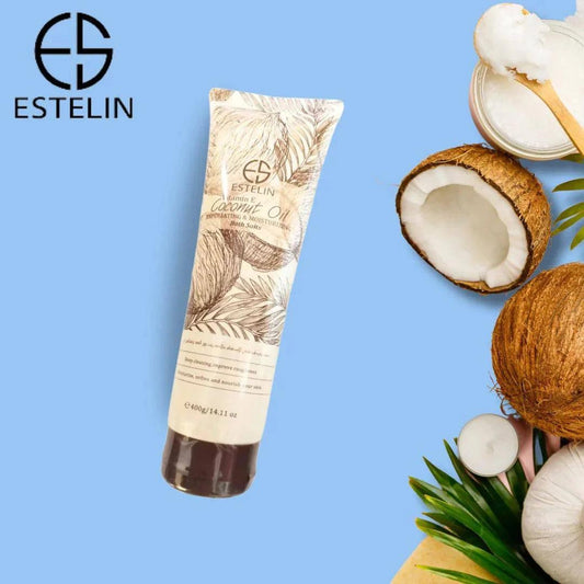 Estelin Vitamin E Coconut Oil Bath Salts - 400g - Dr Rashel Official