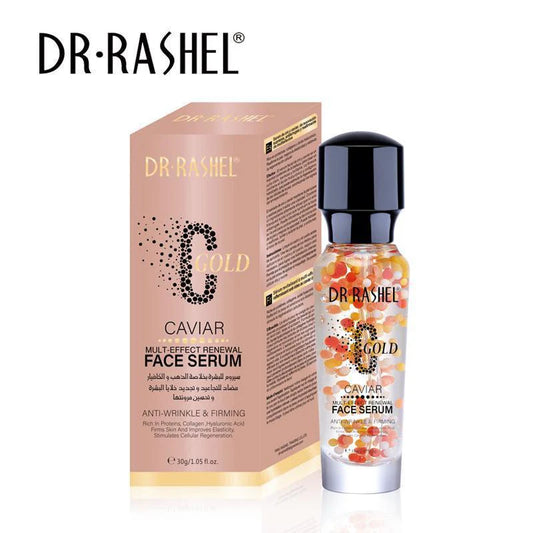 Dr.Rashel C Gold Caviar Multi Effect Renewal Face Serum for Anti Wrinkle - 30g