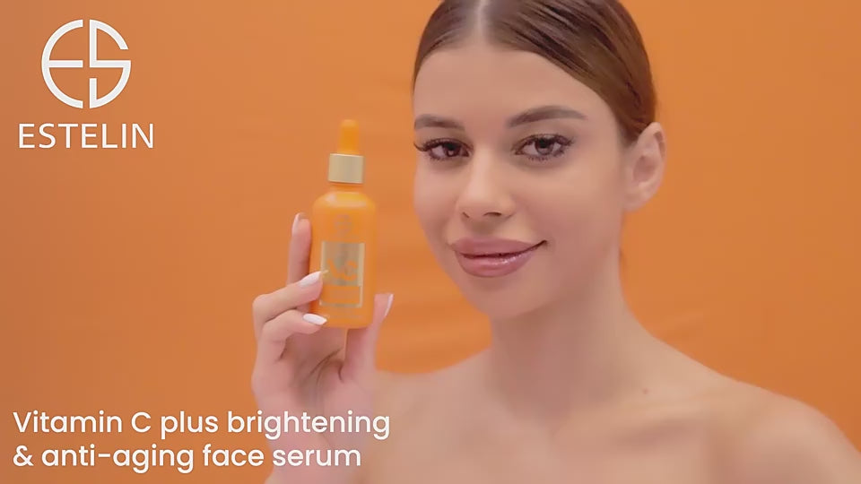 Estelin Vitamin C Plus Hyaluronic Acid Niacinamide Face Serum video