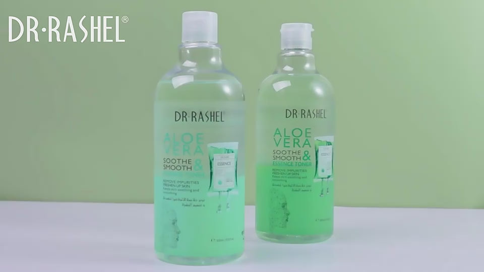 Dr.Rashel Aloe Vera Soothe & Smooth Essence Toner - 500ml video