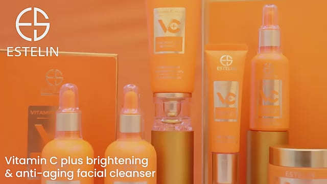 Estelin Vitamin C Plus Hyaluronic Acid Niacinamide Facial Cleanser video