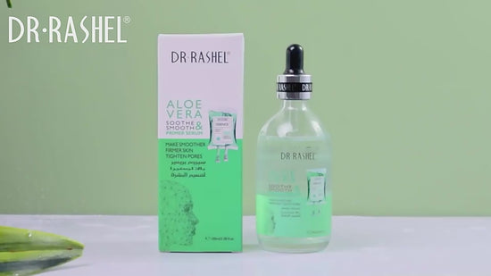 Dr.Rashel Aloe Vera Soothe & Smooth Primer Serum - 100ml video