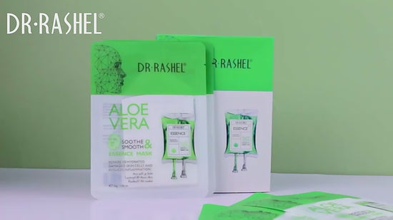 Dr.Rashel Aloe Vera Soothe & Smooth Essence Mask video