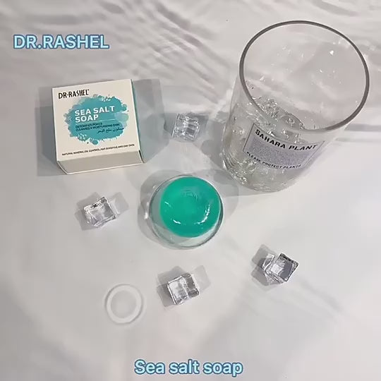 Dr.Rashel Detoxifies Pores Sea Salt Soap - 100gms