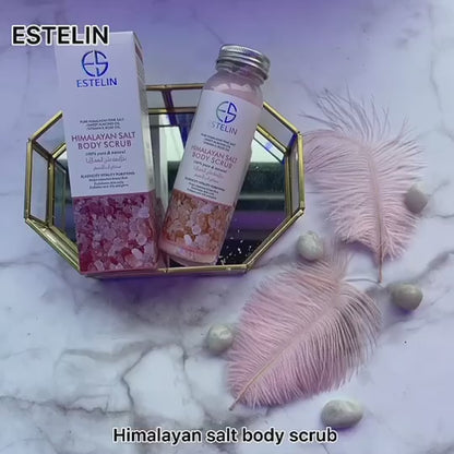 Estelin Moisturizing Body Scrub Exfoliating Salt - Himalayan Salt  video