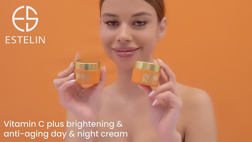 Estelin Vitamin C Plus Hyaluronic Acid Niacinamide Night Cream video