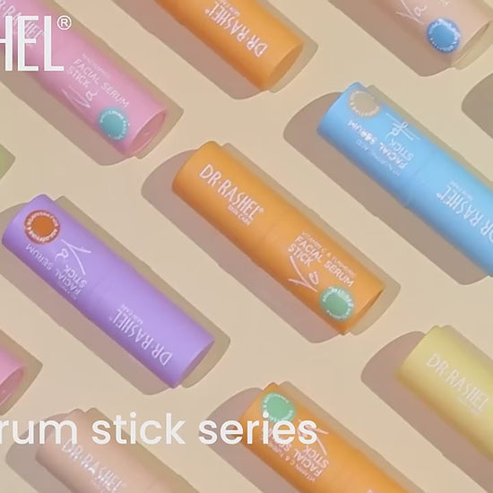 Dr.Rashel Facial Serum Stick Vitamin C & Turmeric Skin-Renewing Energy Stick video