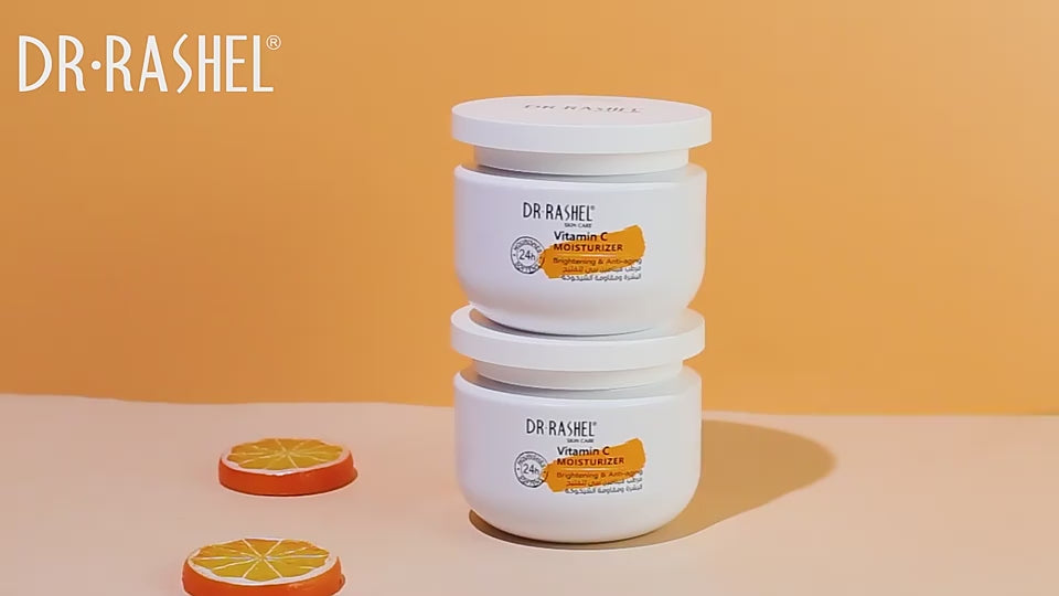 dr rashel vitamin c moisturizer brightening and anti aging video 