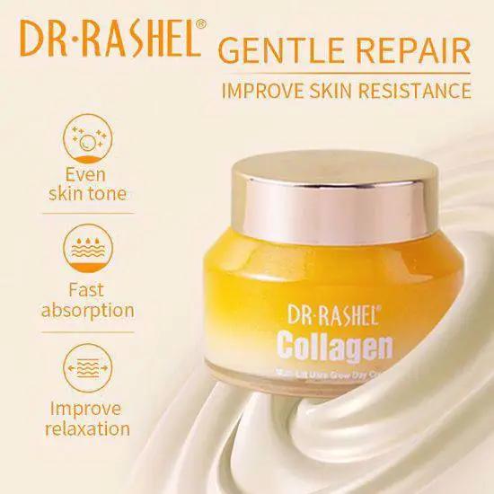   Dr.Rashel Uniform Skin Structure Collagen Multi Lift Ultra Glow Day Cream - 50gms
