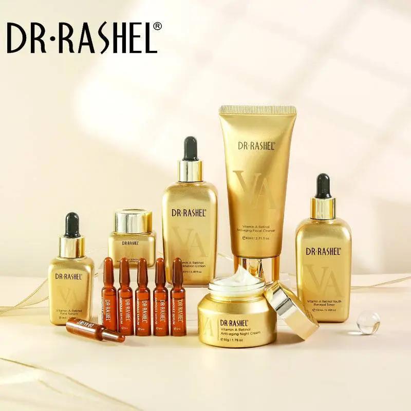 DR RASHEL وٹامن A Retinol Age-Defying and Rejuvenation Skin Care Set Pack of 12