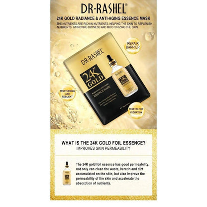   Dr.Rashel 24K Gold Radiance & Anti-Aging Essence Mask