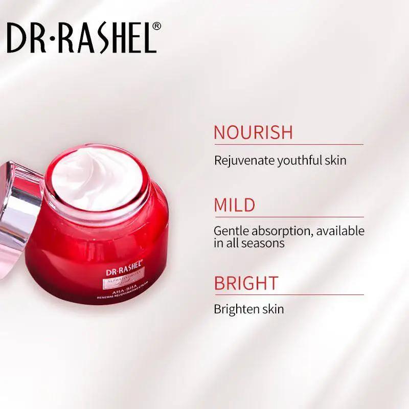 Dr.Rashel AHA BHA Renewal Rejuvenating Face Cream - 50g - Dr Rashel Official