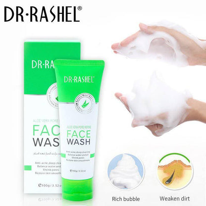 Dr.Rashel Aloe Vera Pore Refine Face Wash 100g - Dr Rashel Official