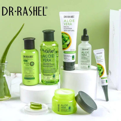   Dr.Rashel Aloe Vera Skin Natural Soothing & Moisture Skin Care Series  - Pack of 6 With Box