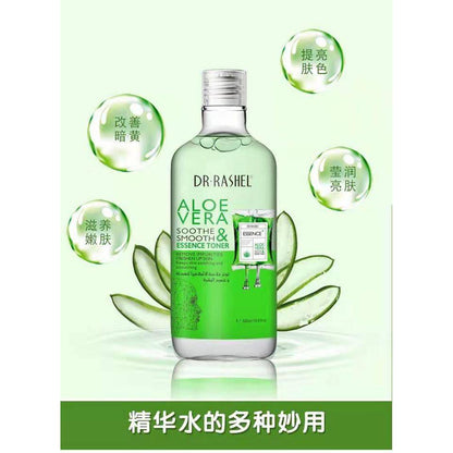   Dr.Rashel Aloe Vera Soothe & Smooth Essence Toner - 500ml