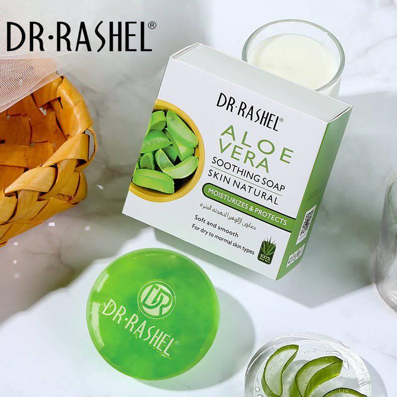   Dr.Rashel Aloe Vera Soothing Skin Natural Soap - 100gms