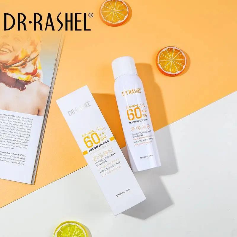 Dr.Rashel Anti-aging and Moisture Sun Spray SPF 60++ 150ml Sunscreen Spray